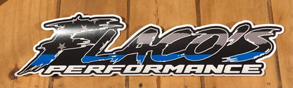 Blue Line Flacos Performance Decal